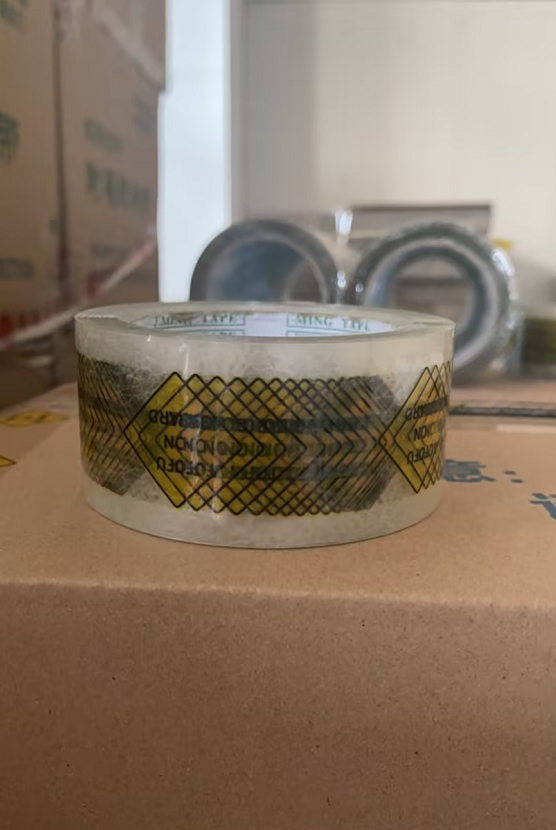 ToB Warning Sign Packaging Tape Rolls